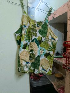 Tropical Print Cami Top