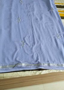 Lavender Sari