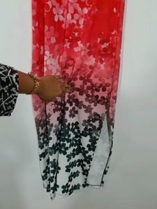 Pink Western Long Dress (Women&#39;s)