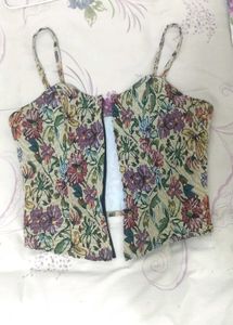 FLORAL CORSET