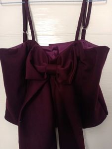 Front Bow Crop Top