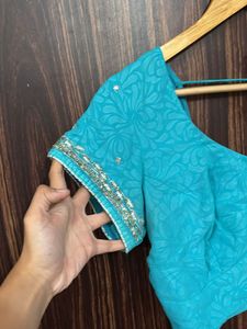 Blue Oh Vibes Blouse