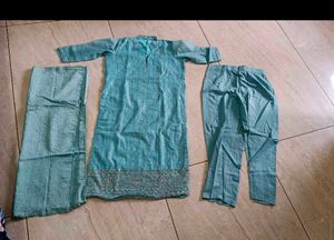 Sea Green Kurta Set