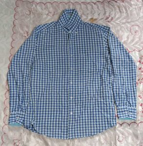 Blue & White Checked Shirt