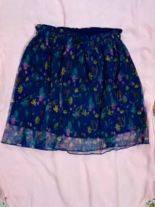 Floral Mini Skirt