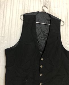 Black Formal Waistcoat