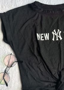 New Year Black Top For Girls