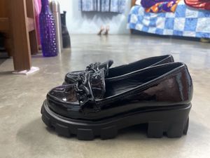 Stylish Black Chunky Loafers