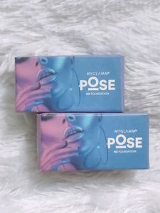 Pack Of 2 Myglamm Pose Hd Matte Foundation Stick