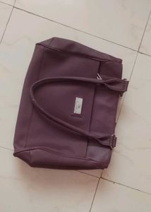 Elegant Purple Handbag