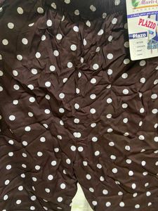 Polka Dot Plazzo Pants