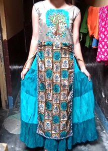 Boho Embroidered Kurta