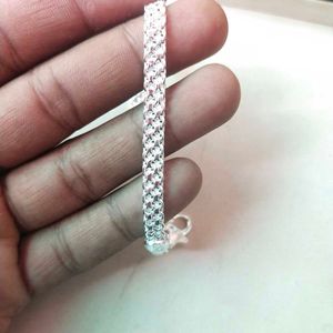 Pure Silver R3-91 Highway Chain Bracelet