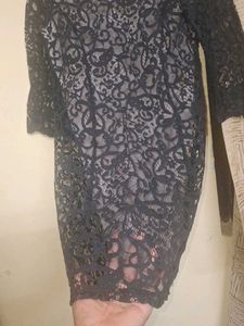Net One Peace Dress For Girls