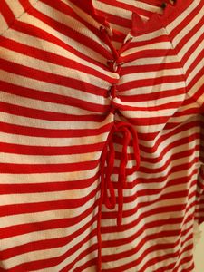 Red Stripped Top ❤️#Studio