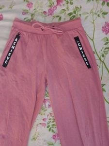 Pink Casual Pants