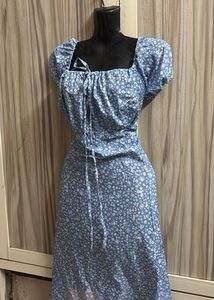 Floral Print Midi Dress