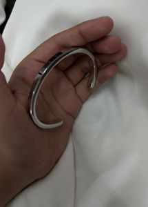 Modern Elegant Silver Bracelet