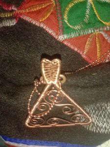 Trikonian Pendent Locket Handmade Copper Etsy Stuf