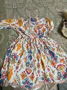 Colorful Printed Dress
