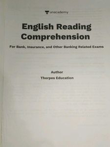 English Reading Comprehension