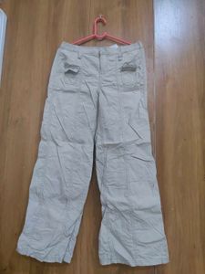 H&amp;M Canvas Cargo Trousers