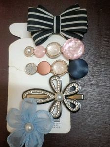Cute Hair Clip Set - New