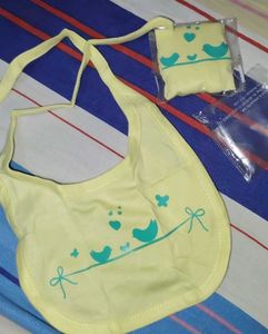 100%Organic Cotton Baby Bibs  (6piece Set)