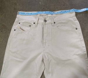 Vintage Italian Craft: Diesel Ivory Denim
