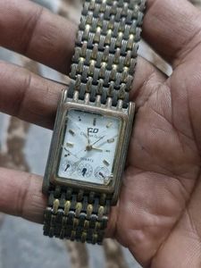 not working  Vintage Christian Design Quartz Watch