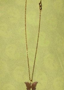 Butterfly Pendant Necklace 🦋