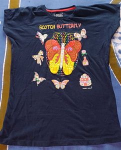 Honey Girls Butterfly Graphic Tee