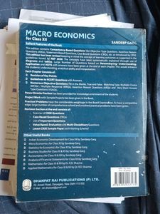 Sandeep Garg Macroeconomics Textbook Class 12