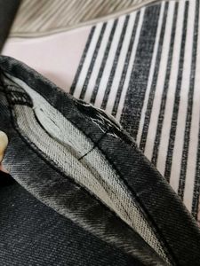 Cantabil Men Grey Slimfit Medium Fade Jeans