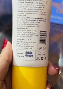 Bellavita Hydrating Sunscreen SPF 50