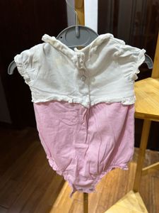 Pink Baby Girl Romper