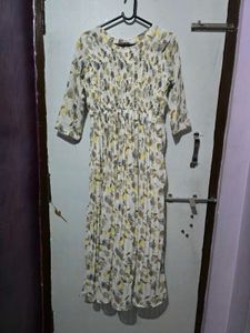 White Floral Dress
