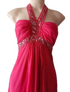 Stunning Red Halter Neck Dress ✨