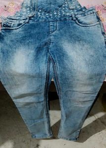 Star Denim Overalls