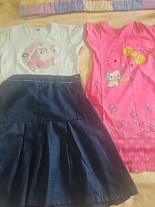 Skirttop With Nighty