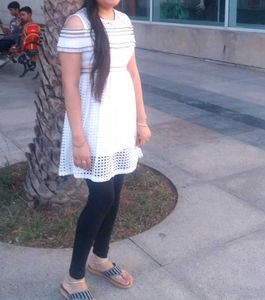 Pretty White Dress For Women