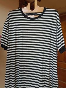 STRIPED T-SHIRT DRESS