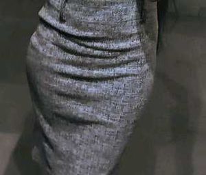Korean White & Black Skirt For Women