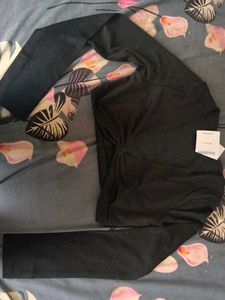 Chic Black Long Sleeve Top