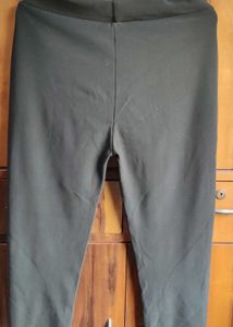 Black High Rise Fitted Legging