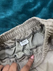 Two-Tone Casual Pants
