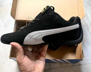 PUMA SPEEDCAT  BLACK SNEAKERS UK 7(41)