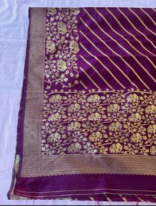 Elegant Magenta Saree