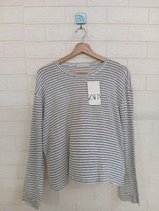 Striped Long Sleeve Top