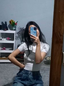 White Fit Top